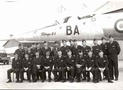 L'escadron de bombardement 1/93 
vers 1969/70
