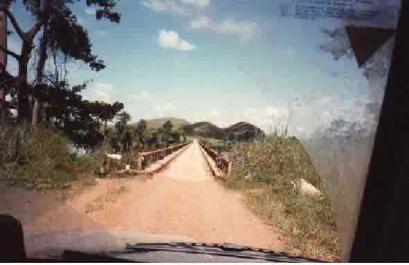 Pont sur la Nyanga