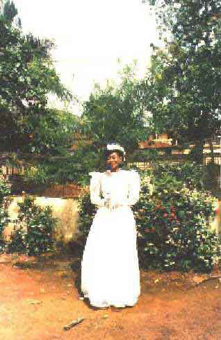 Une belle mariée de Guinée