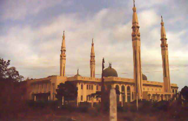 La très belle mosquée de Conakry