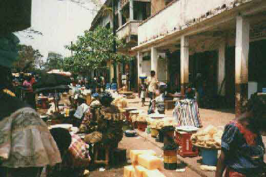 Le marché Niger au centre de Conakry